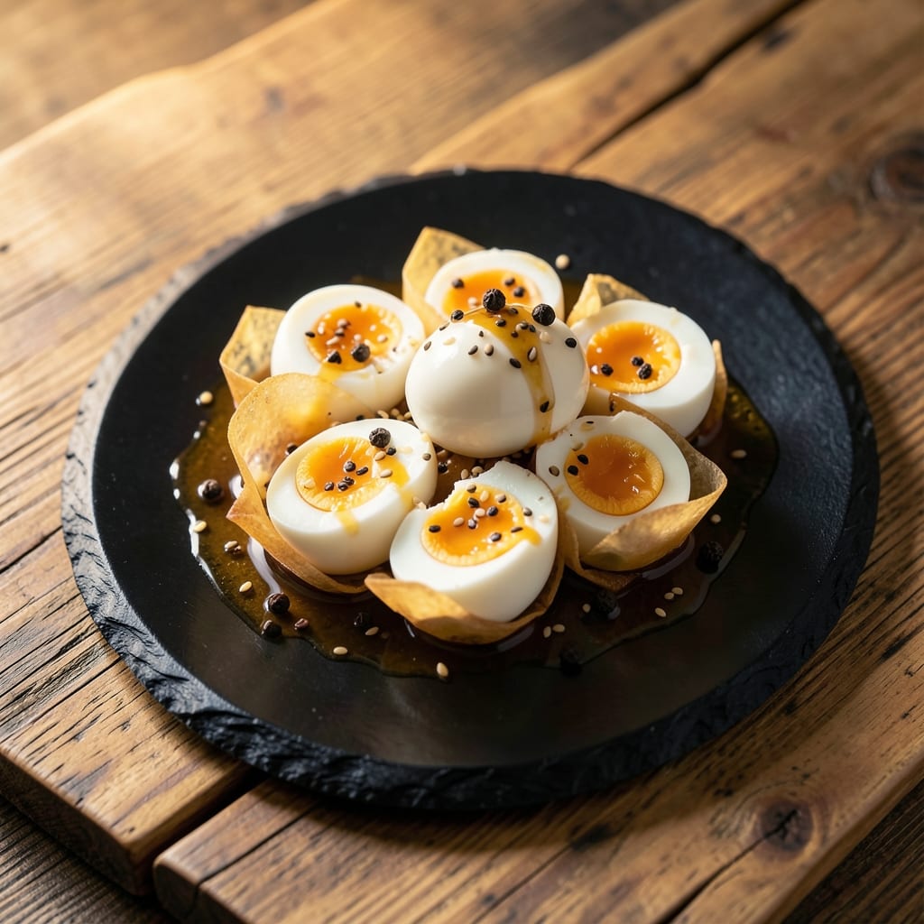 Boiled Egg Chinese Recipe: Wonton-Crusted Bites With Silky Yolk Magic