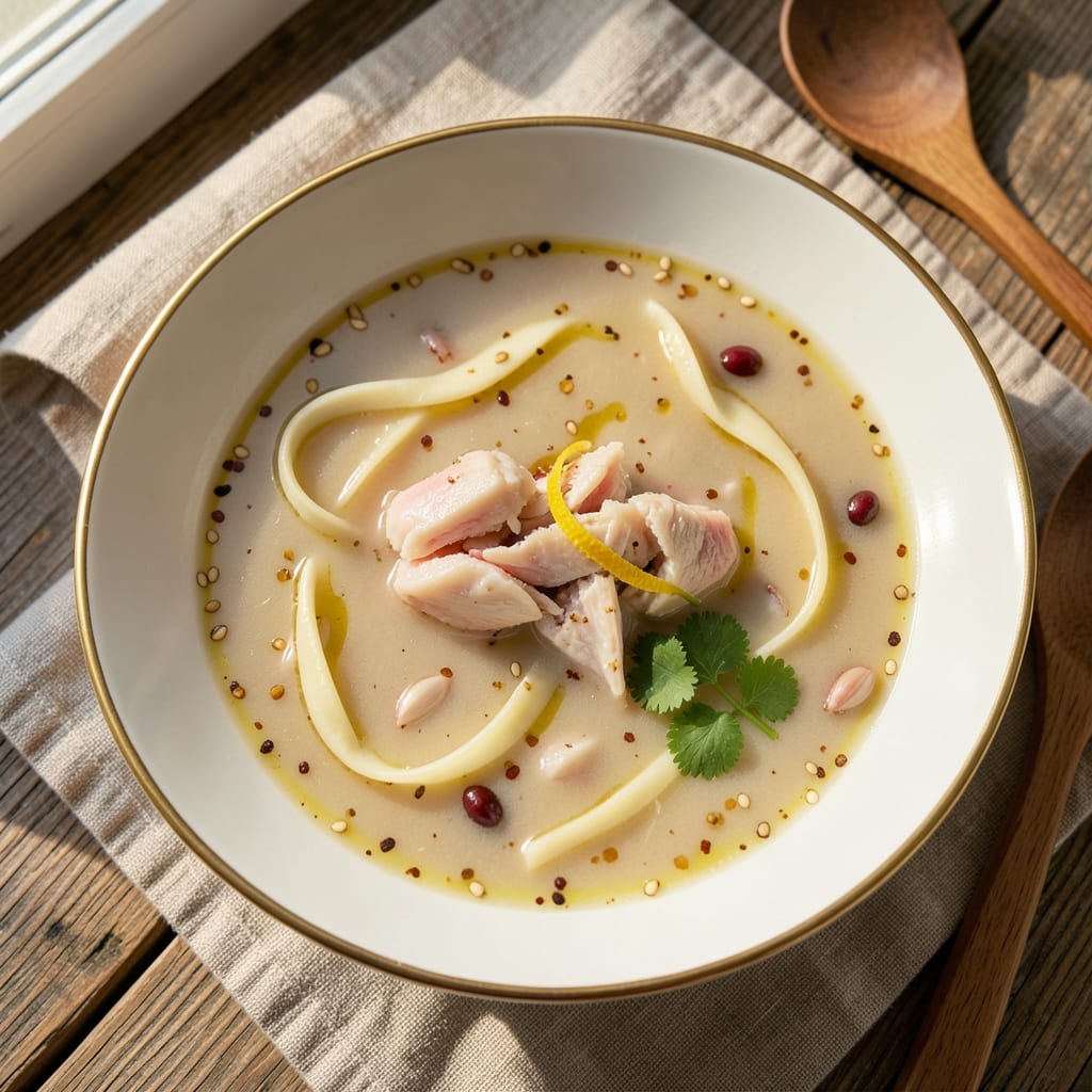 Crab Egg Drop Soup Recipe: Silky Yolk Rivers in Light Broth