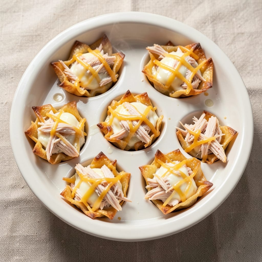 Chicken Egg Bites Recipe: Crispy Wonton Cups With Silky Yolk Centers