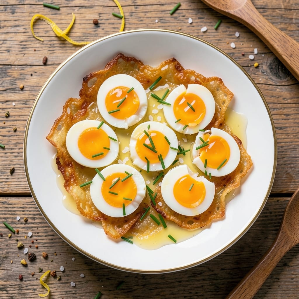 Broken Egg Recipe: Crispy Wonton Cups With Silky Scramble Hearts