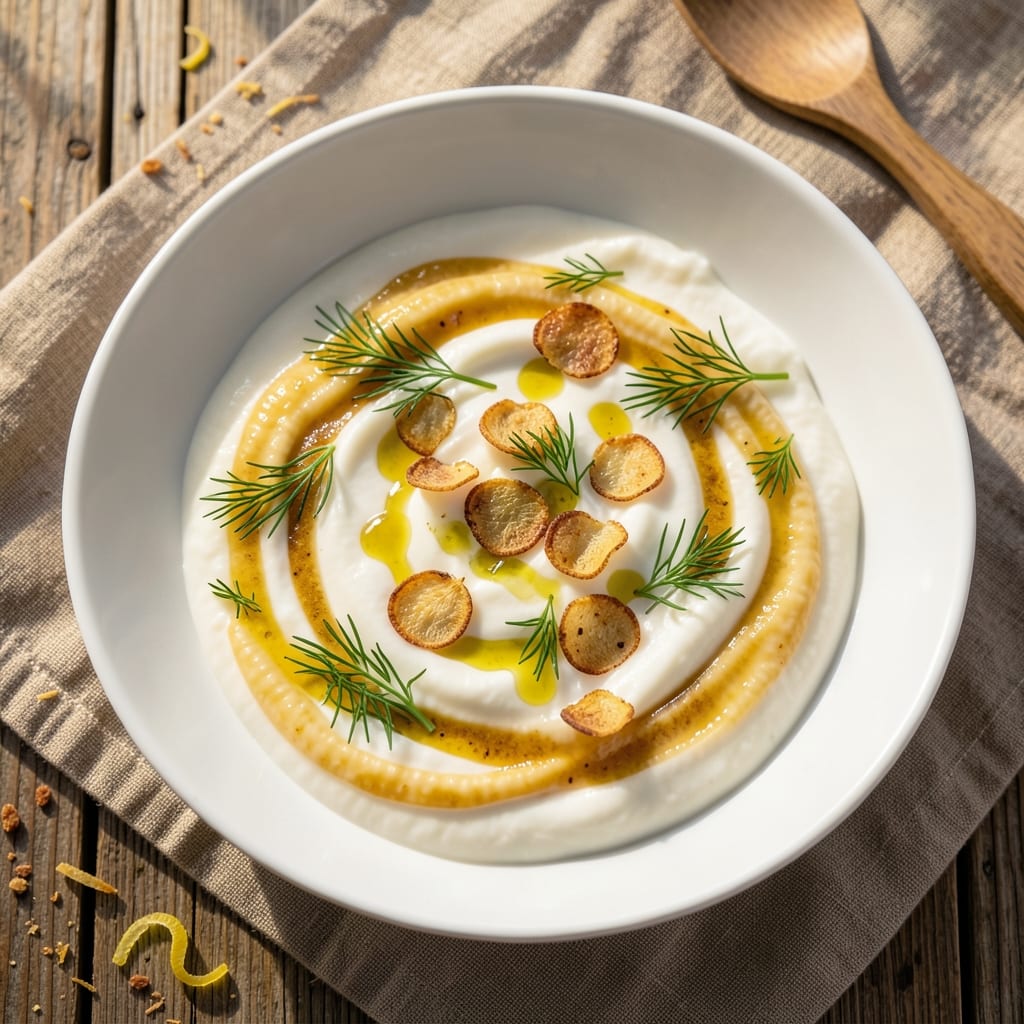 Baked Yogurt and Egg Recipe: Crispy Top, Silky Egg Rivers