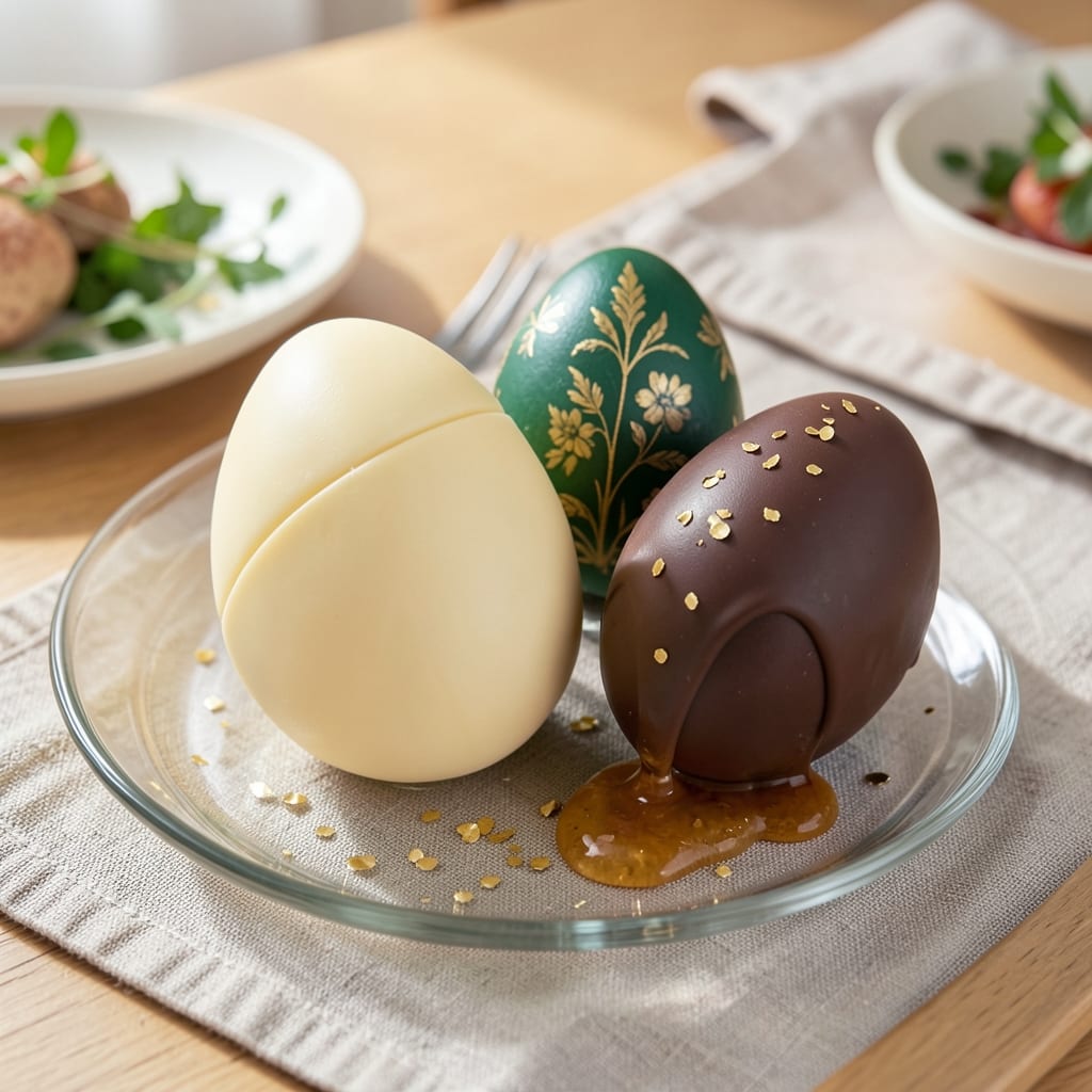Easter Egg Fondant Recipe: Chocolatey Crunch With Gooey Caramel Centers
