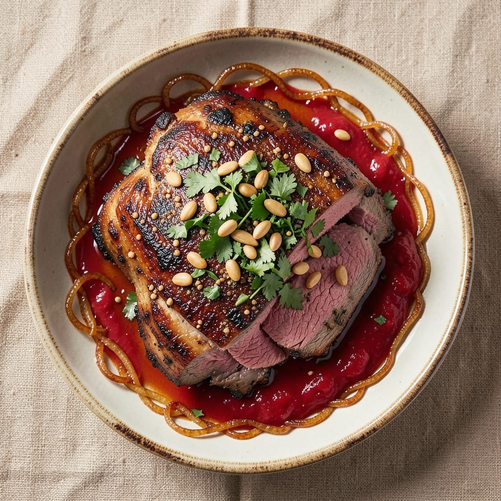 Big Green Egg Boneless Leg of Lamb Recipe: Smoky Spice-Crusted Tenderness in One Pan
