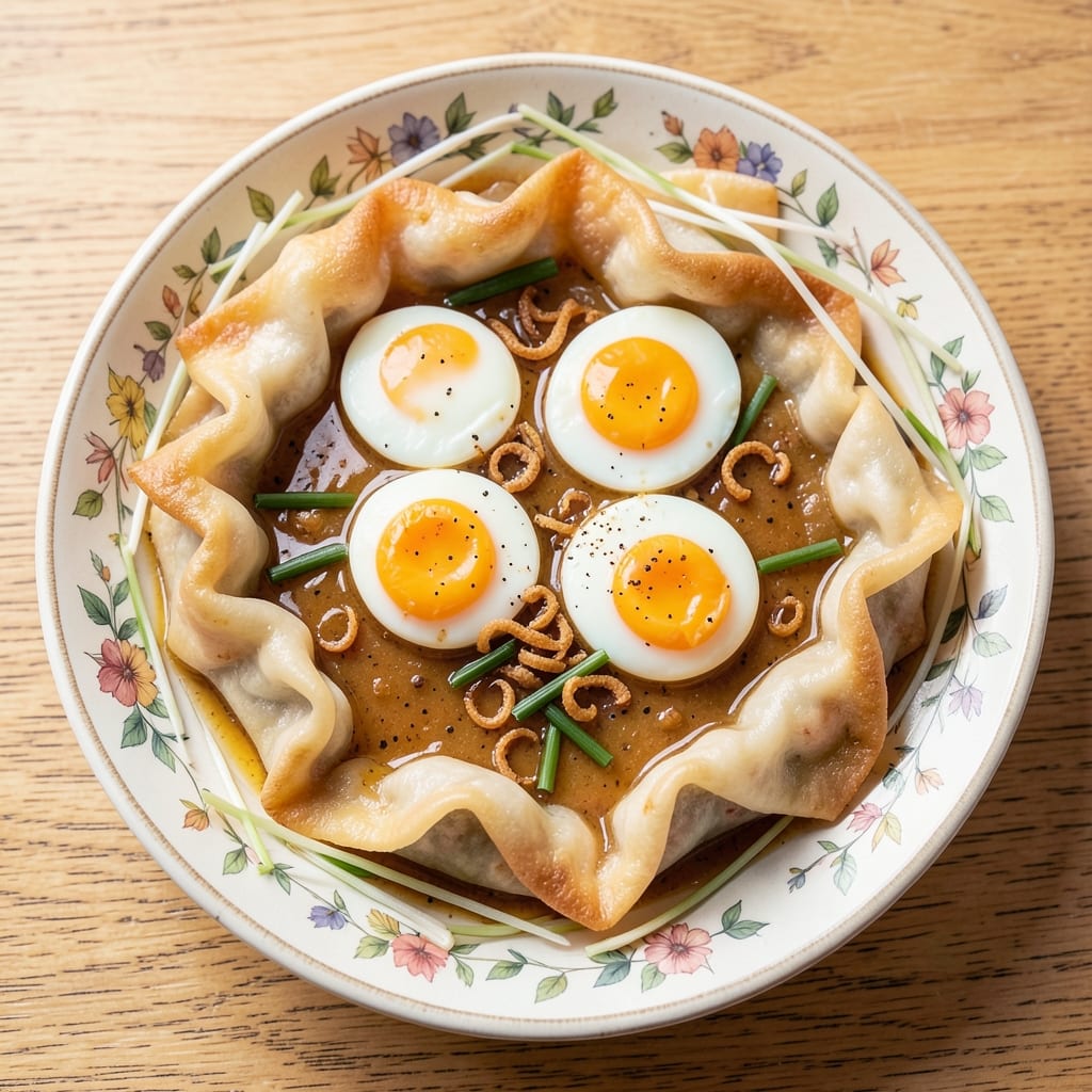 Cloud Egg Nest Recipe: Crispy Wonton Cups With Golden Yolk Rivers