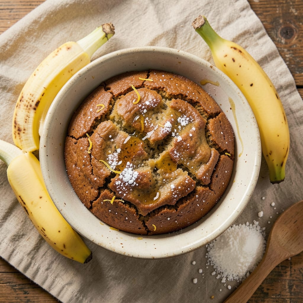 Banana Cake Recipe Without Egg in Microwave: Moist One-Step Dessert in 5 Minutes
