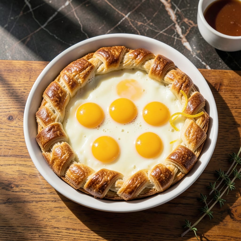 Classic Egg Tarts Recipe: Singapore-Style Crispy Shells With Silky Yolk Hearts