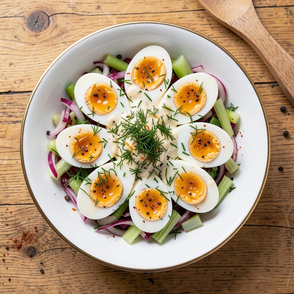 Easter Egg Salad Recipe: Springtime Herb Crunch in 15 Minutes
