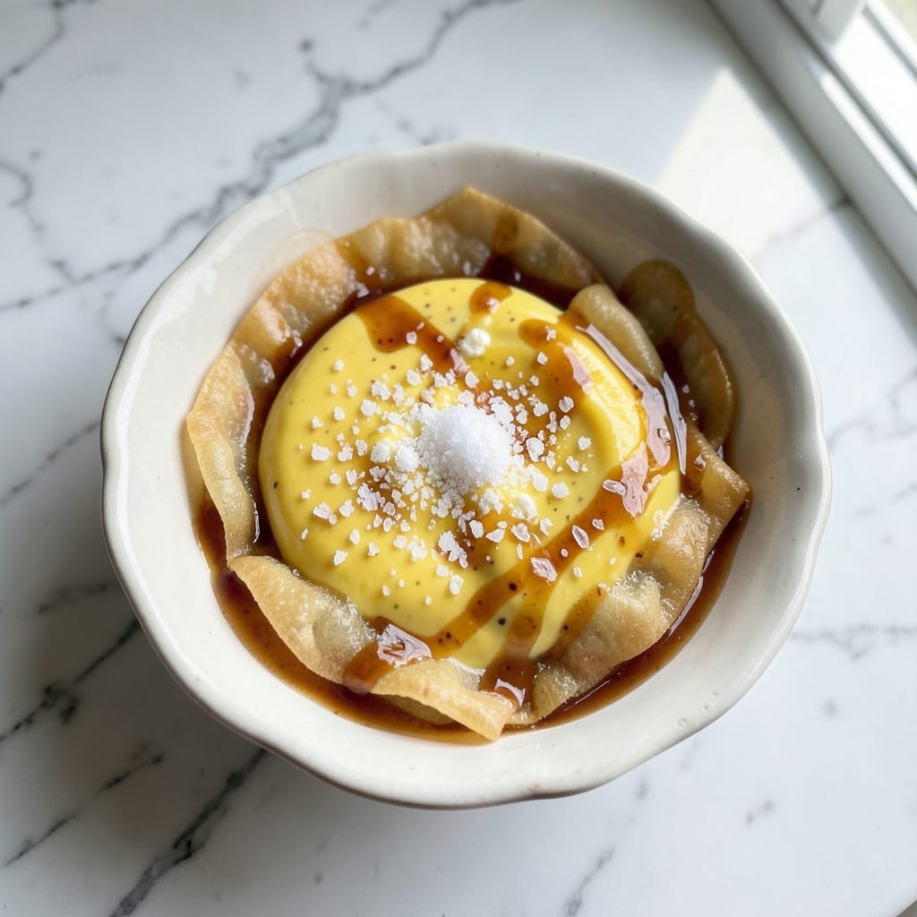 Easter Egg Ball Recipe: Crispy Wonton Shells With Hidden Yolk Surprises