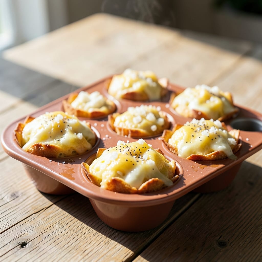Cheesy Egg Muffins Recipe: Bite-Sized Breakfast Bursts With Melty Cheese