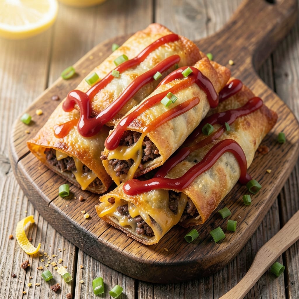 Chilis Egg Rolls Copycat Recipe: Crispy Wonton Cups With Spicy Yolk Surprise