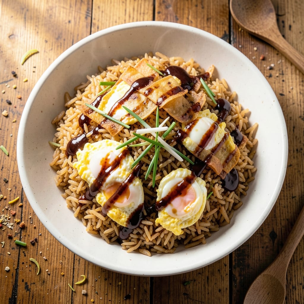 Benihana Egg Fried Rice Recipe: Crispy Wonton Bites with Perfectly Runny Yolks