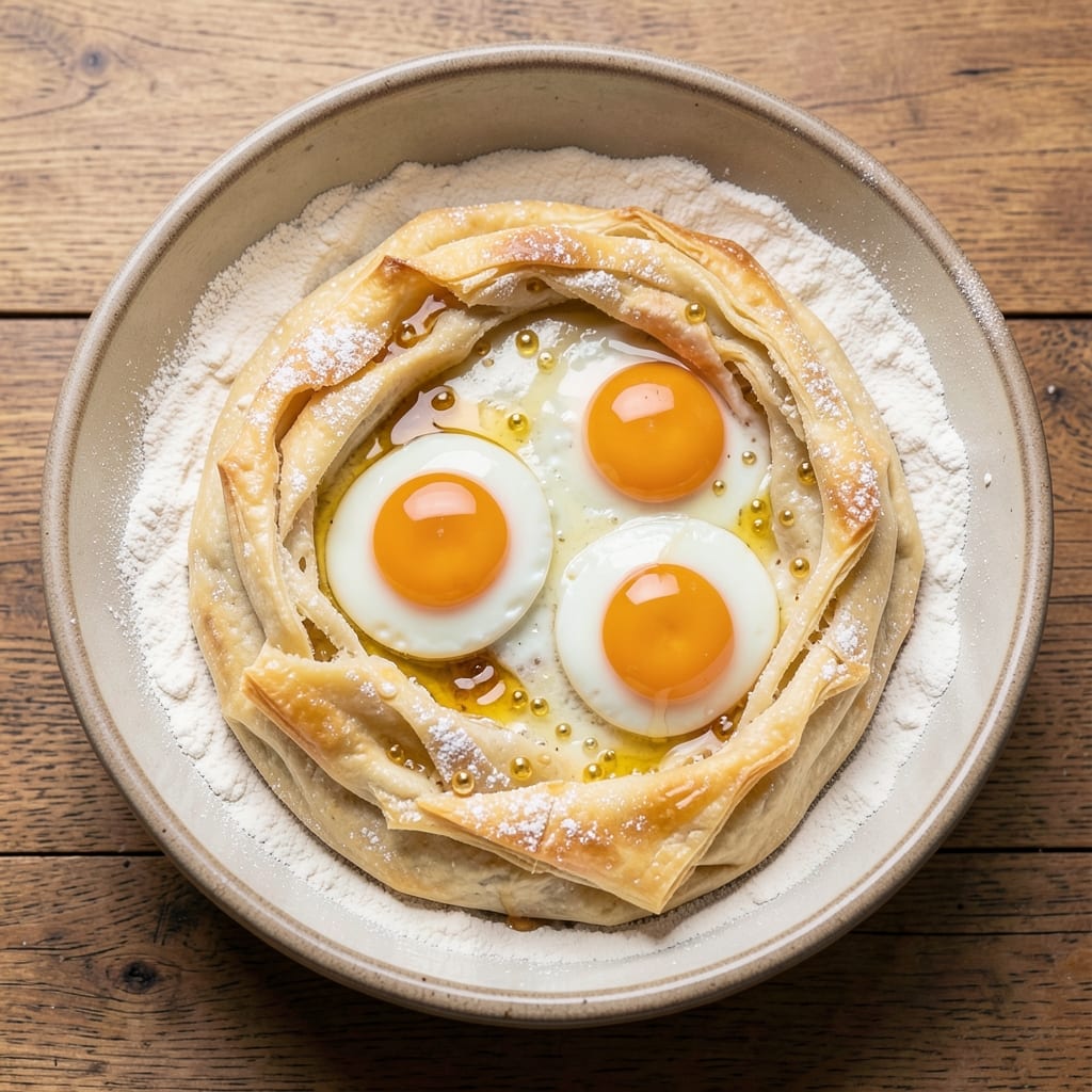 Crisco Pastry Recipe With Egg and Vinegar: Flaky Layers and Runny Yolk Magic