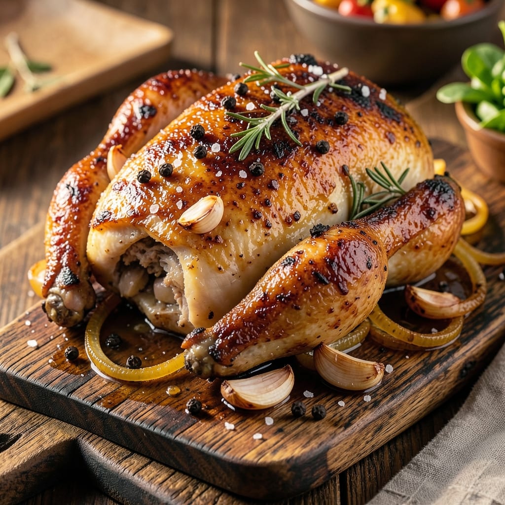 Big Green Egg Smoked Whole Chicken Recipe: Smoky Bark and Juicy Perfection in Your Backyard