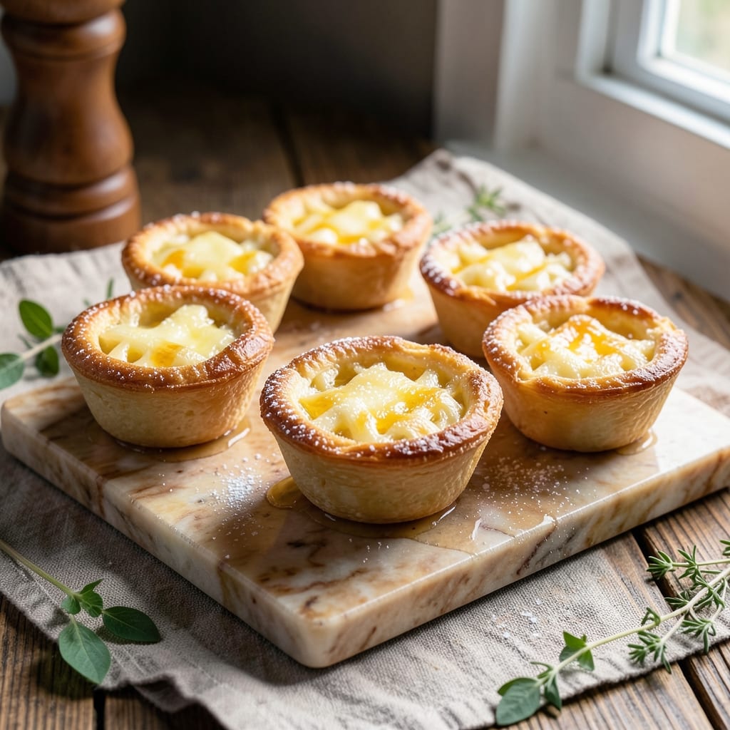Crispy Egg Tarts Recipe: Wonton Cups With Crunchy Shells and Silky Egg Hearts