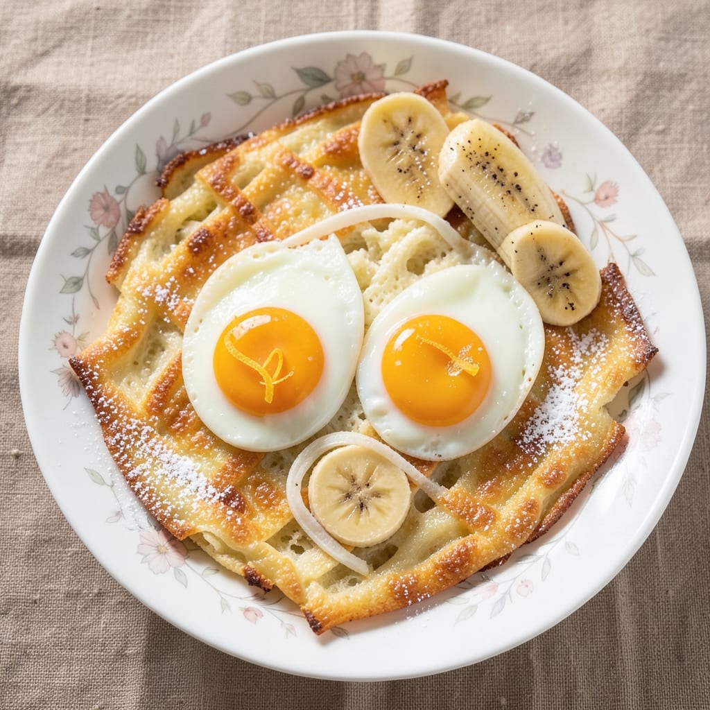 Banana Egg Flips Recipe: Golden Crispy Shells With Silky Egg Ribbons