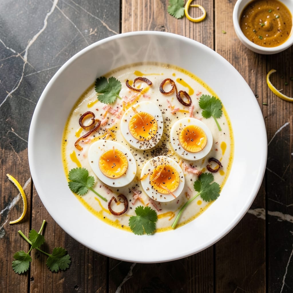 Chinese Egg Curry Recipe: Fragrant Coconut and Turmeric Breakfast Bliss
