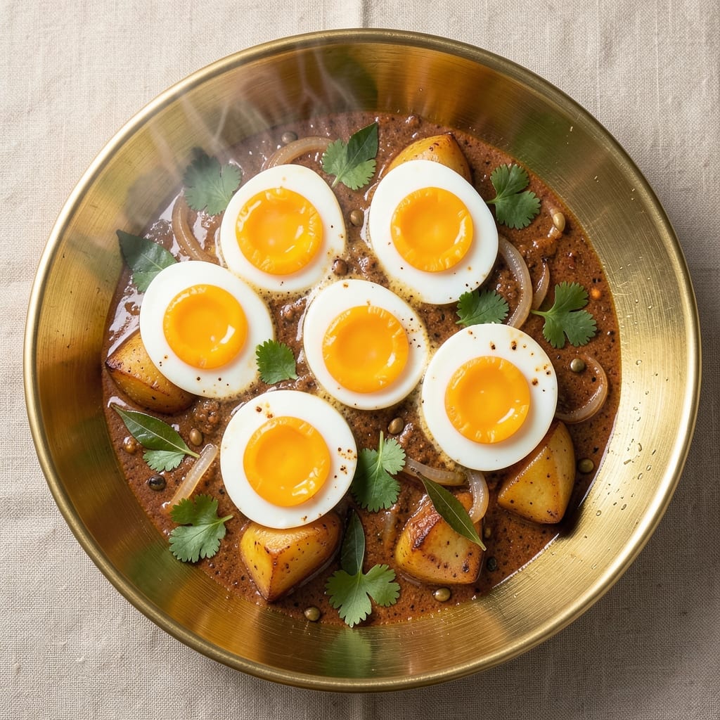 East Indian Egg Curry Recipe: Turmeric-Infused Spice and Creamy Coconut Harmony