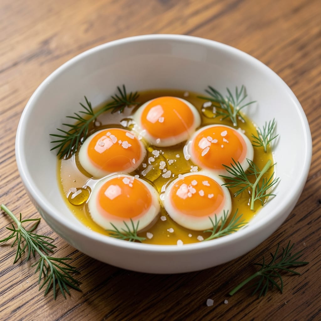 Boiled Egg Yolk Recipe: Silky Golden Centers in Crispy Wraps