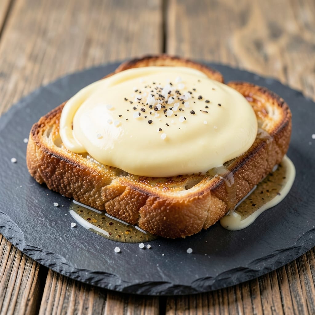 Bread Toast With Egg and Milk Recipe: Crispy Layers Cradling Silky Yolk Rivers