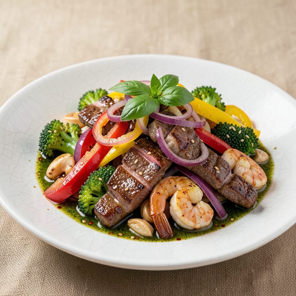 Big Green Egg Stir Fry Recipe: Smoky Char and Buttery Veggies in One Pan