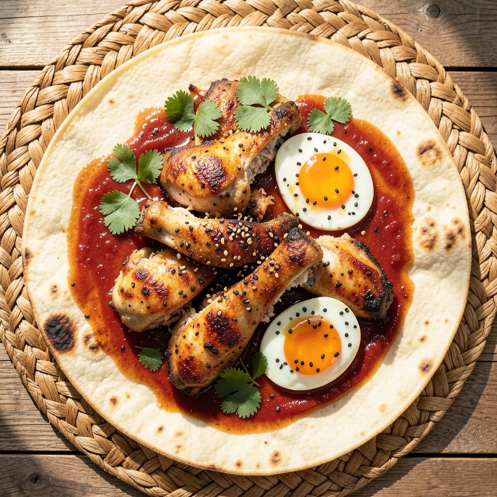 Chicken and Egg Burrito Recipe: Fluffy Tortilla Wraps With Runny Yolk Magic