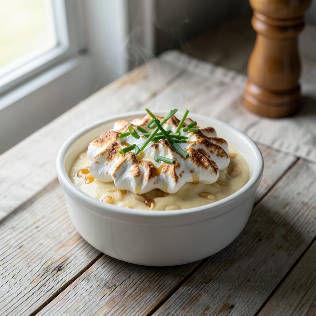 Cream of Rice and Egg Whites Recipe: Silky Egg Custard With Fragrant Herb Base