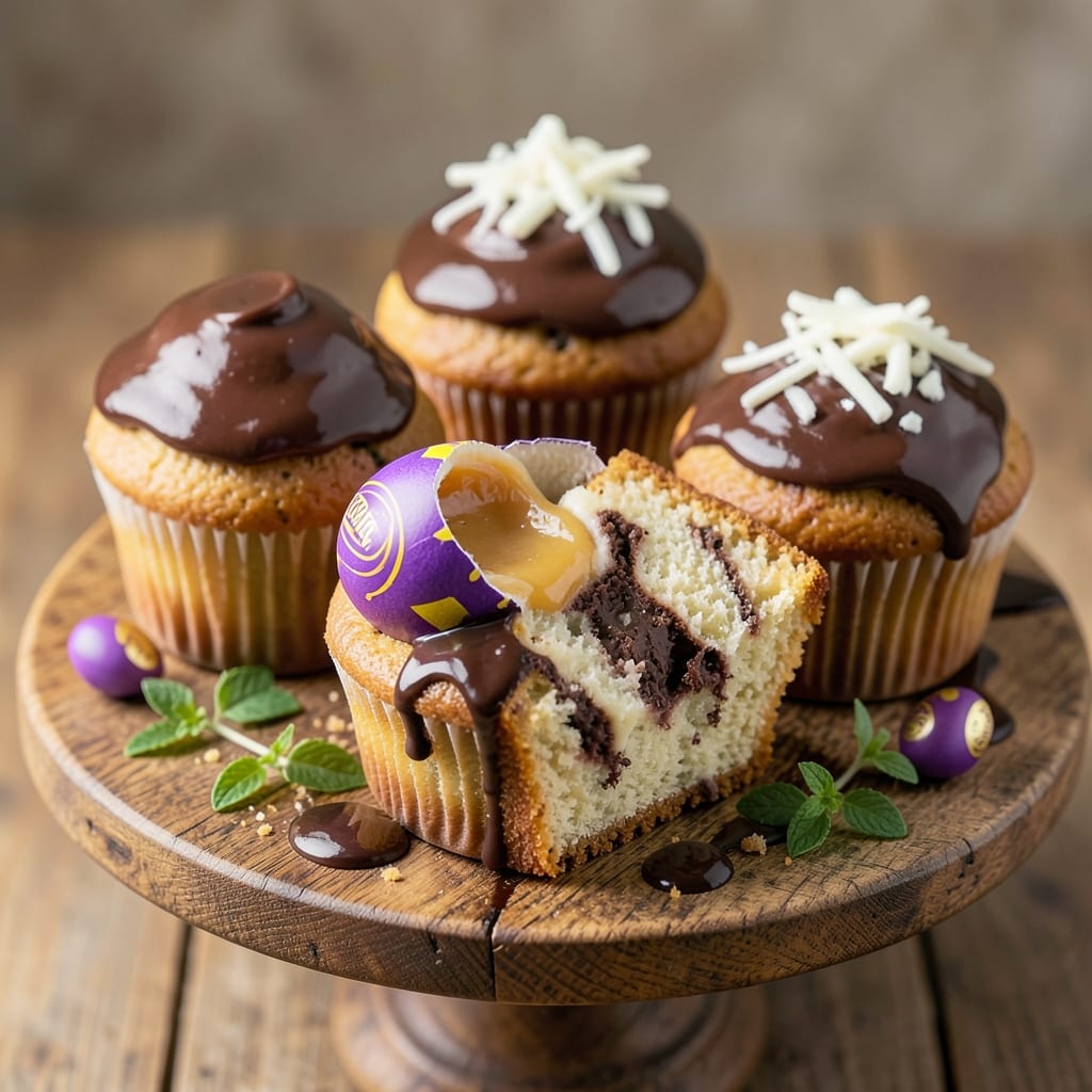 Cadbury Creme Egg Cupcakes Recipe: Fudgy Centers and Chocolatey Frosting Magic