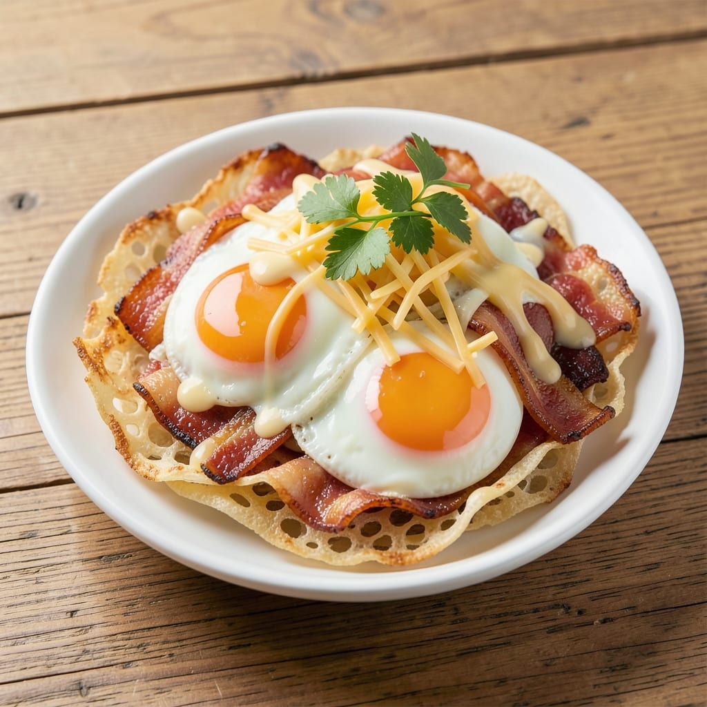 Bacon and Egg Breakfast Cups Recipe: Crispy Wonton Shells With Smoky Yolk Magic