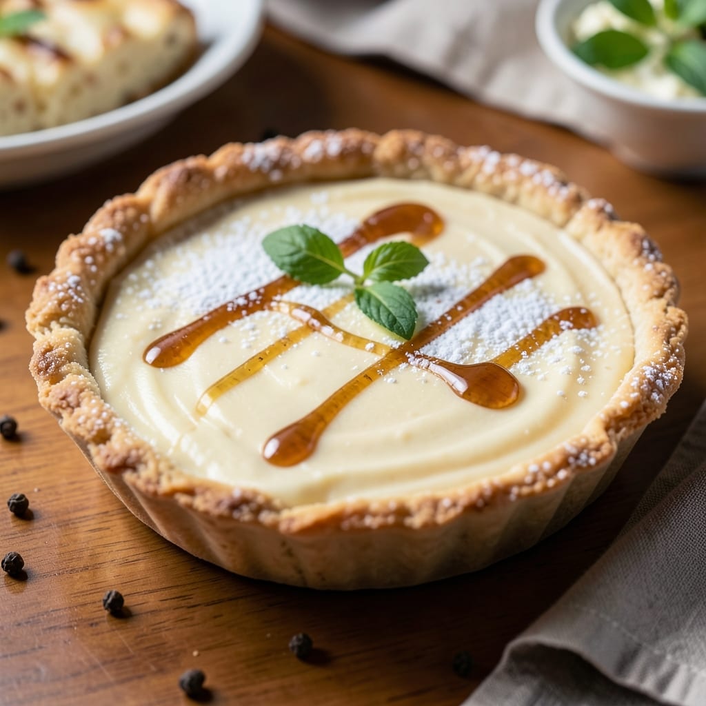 Creamy Egg Pie Recipe: Silky Yolk Rivers in Buttery Crust
