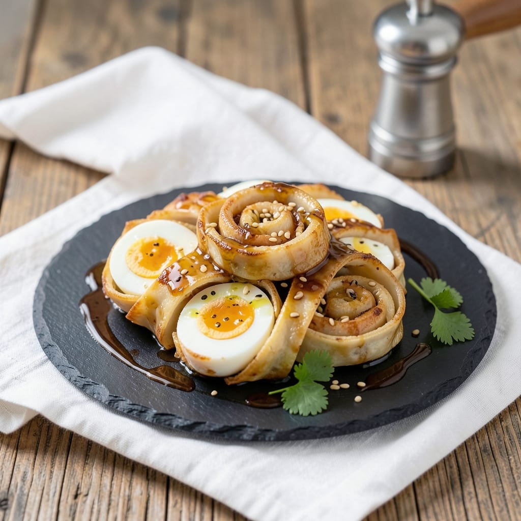 Boiled Egg Roast Recipe: Crispy Wonton Cups With Silky Yolk Magic