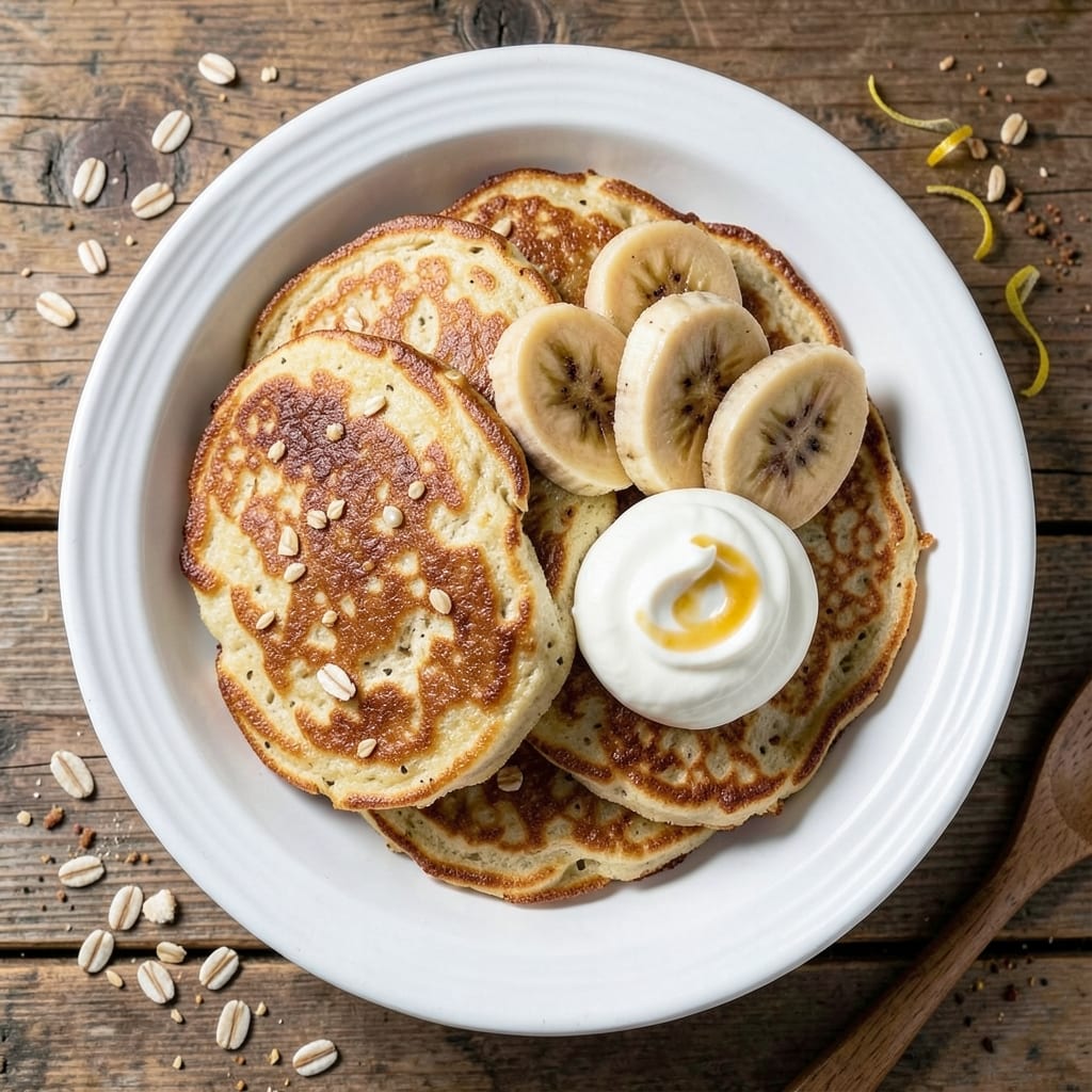 Banana Egg Oat Pancake Recipe: Fluffy Stacks With Banana Sweetness