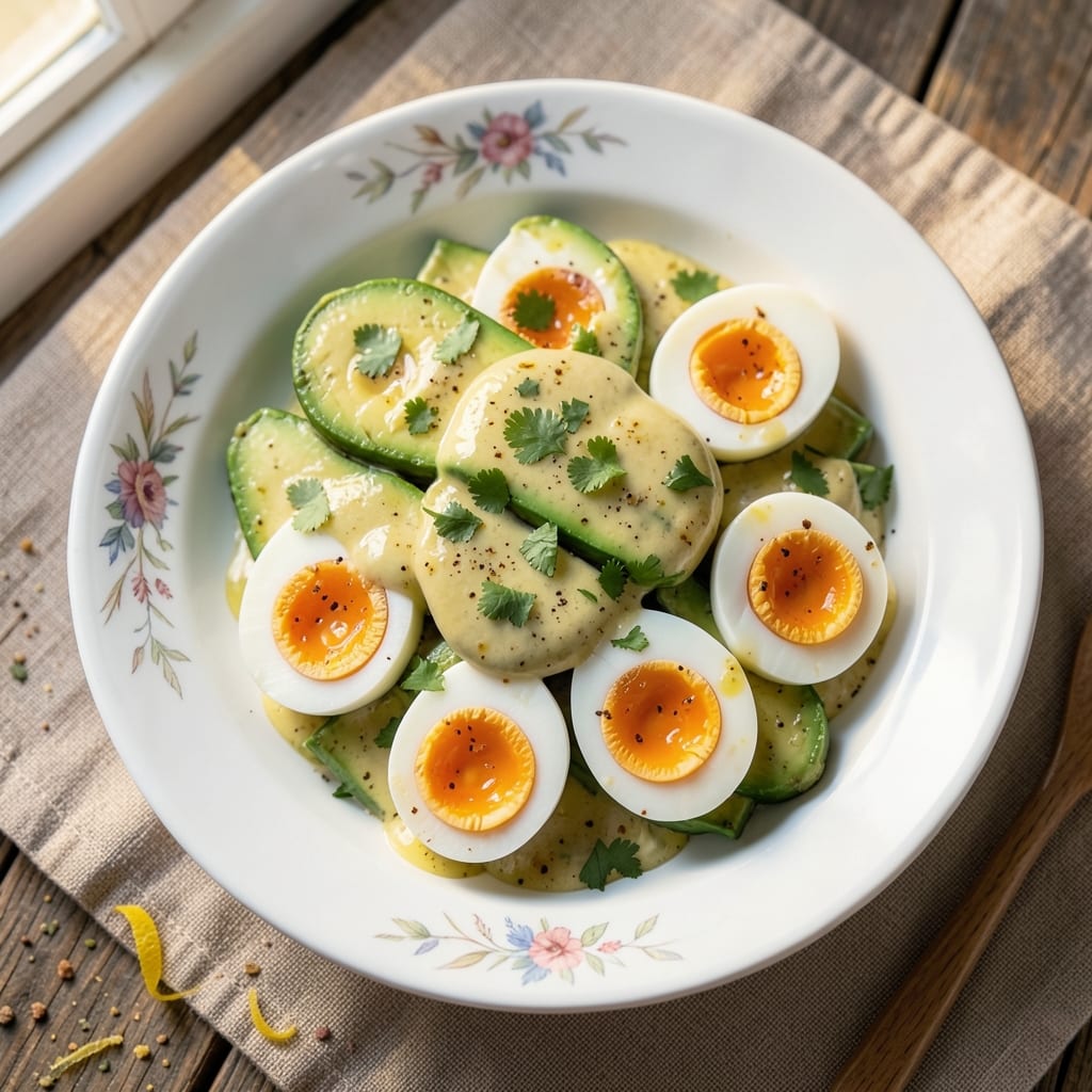 Creamy Avocado Egg Salad Recipe: Rich and Velvety Without Mayo