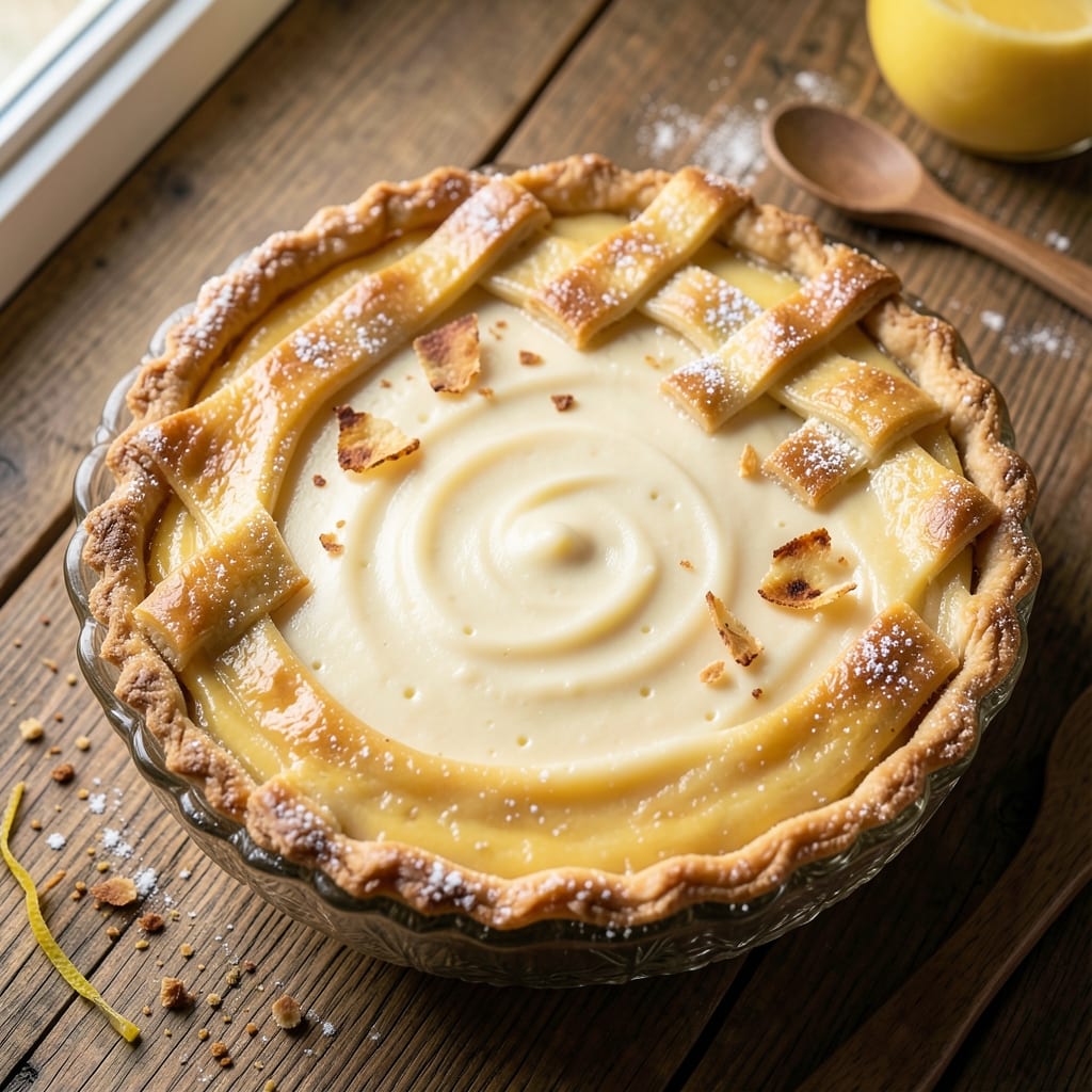 Betty Crocker Egg Custard Pie Recipe: Golden Crust and Silky Egg Rivers