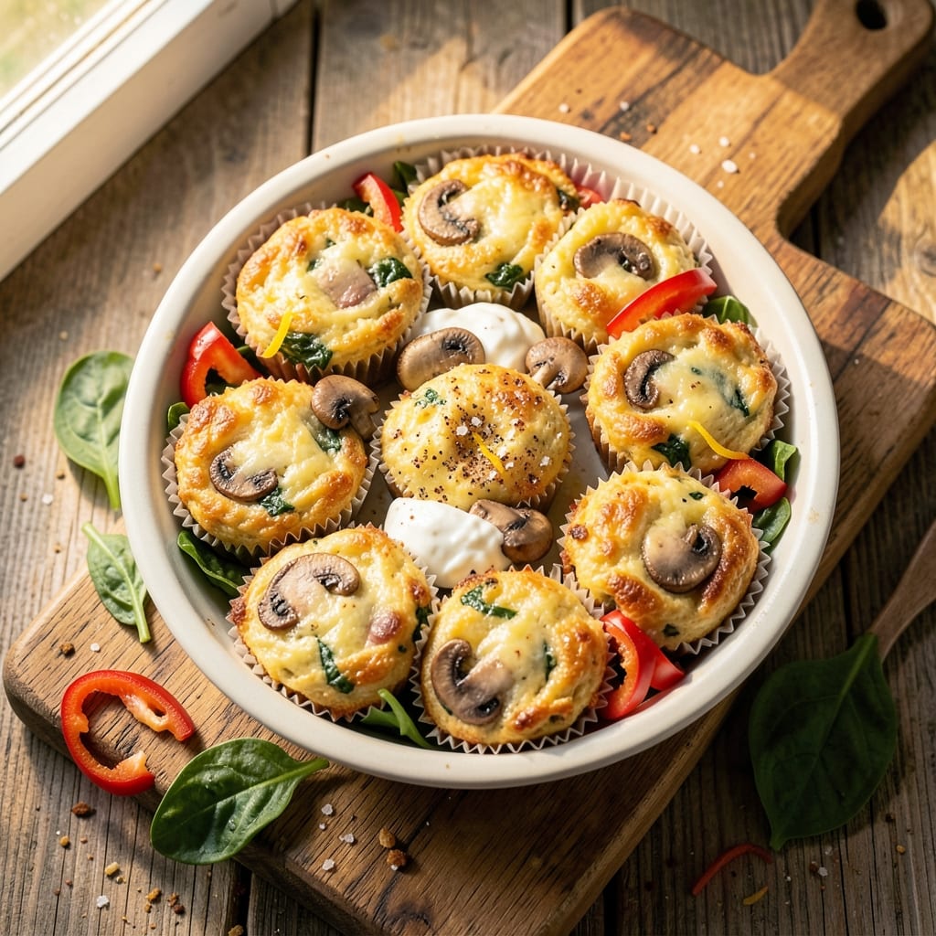 Breakfast Egg Muffins Recipe Healthy: High-Protein, Veggie-Packed Bites