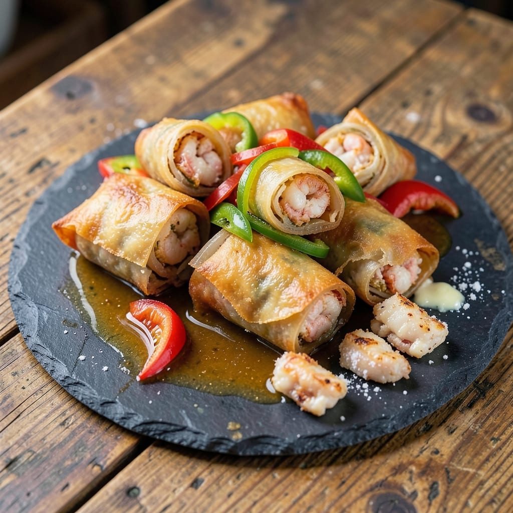 Crawfish Egg Rolls New Orleans Recipe: Spicy Cajun Crunch With Silky Scrambled Hearts