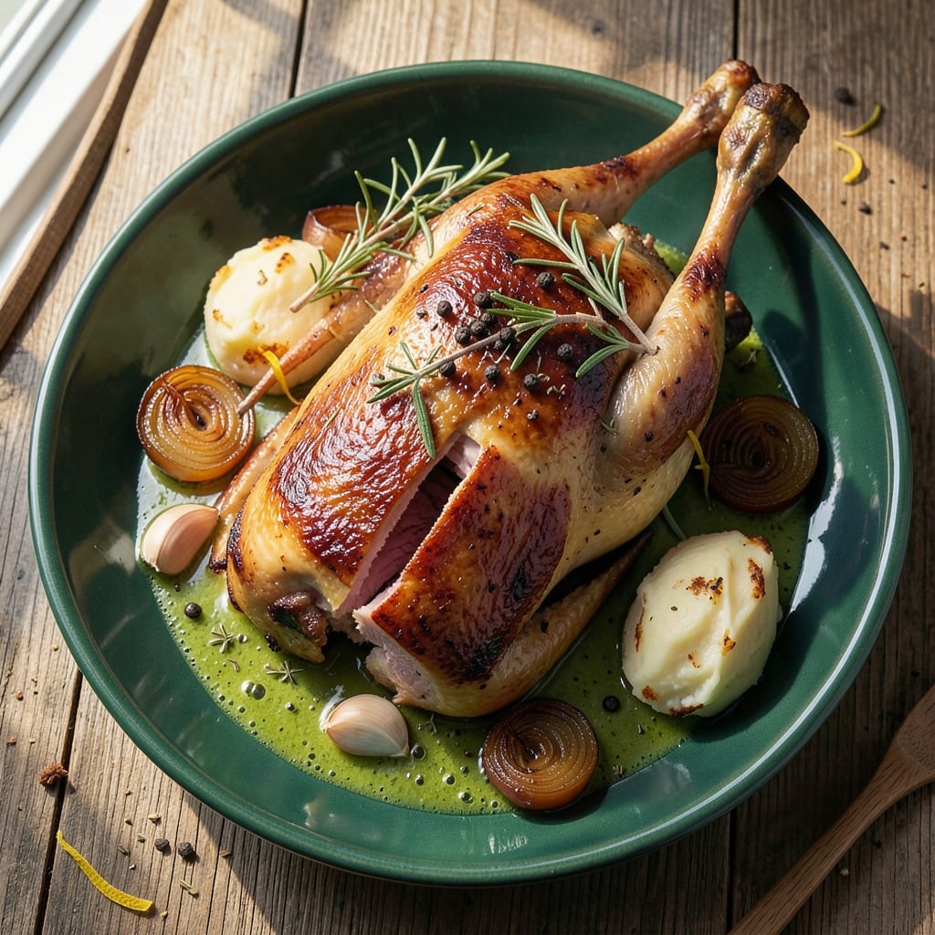 Big Green Egg Goose Recipe: Smoky-Crusted Roast with Juicy Dark Meat