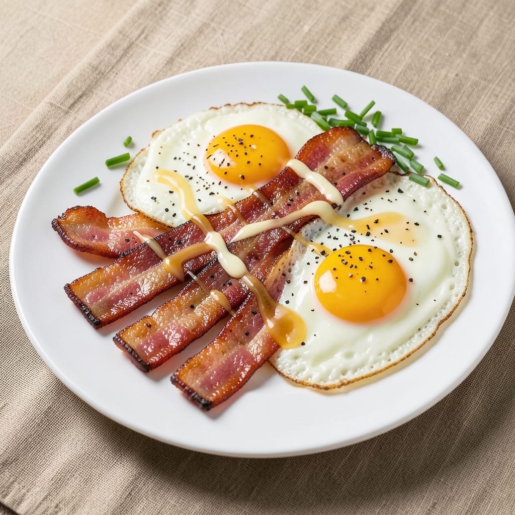 Bacon and Egg Air Fryer Recipe: Crispy Bacon, Runny Yolk Magic in 10 Minutes