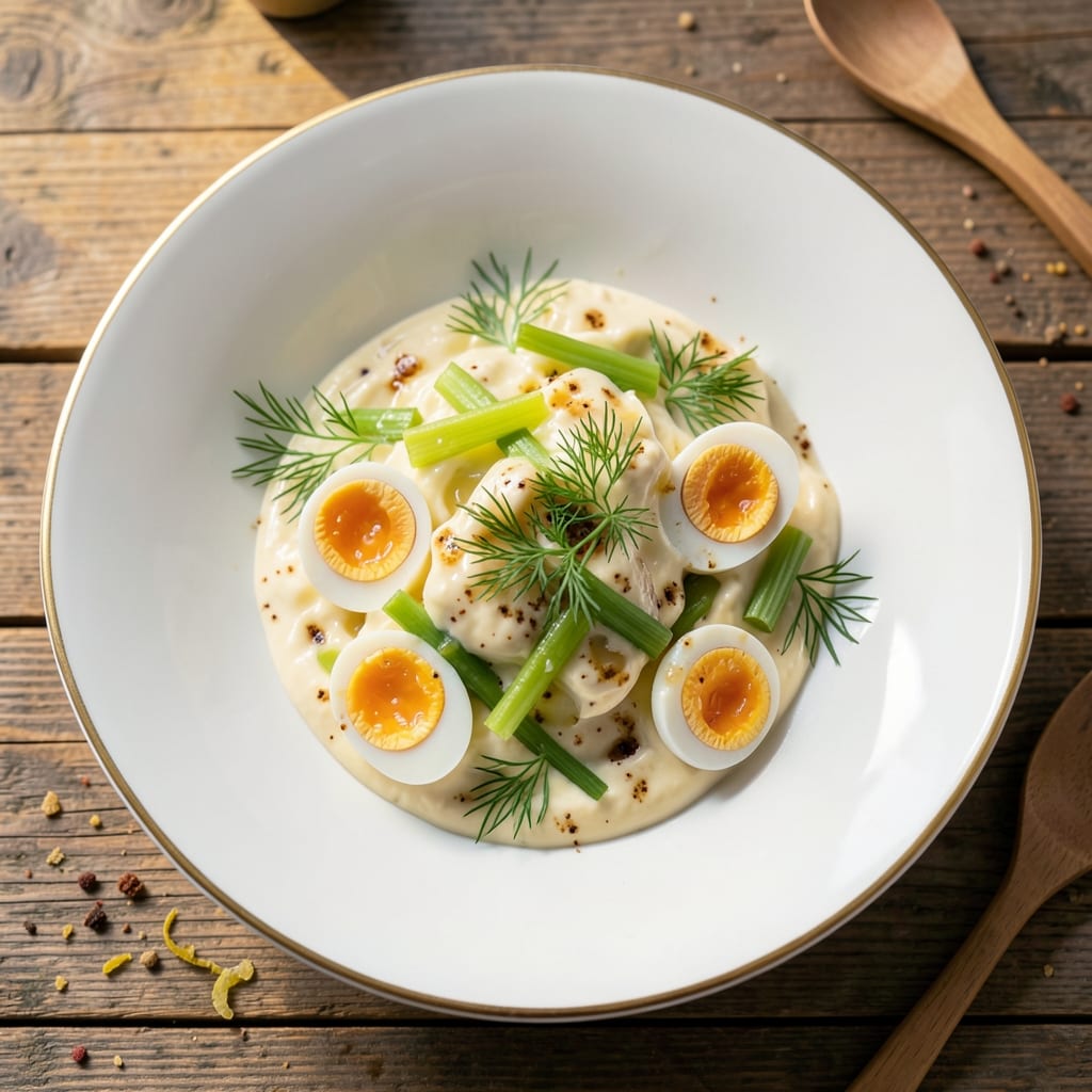 Danish Egg Salad Recipe: Buttery Rye Crunch and Herbed Yolk Magic