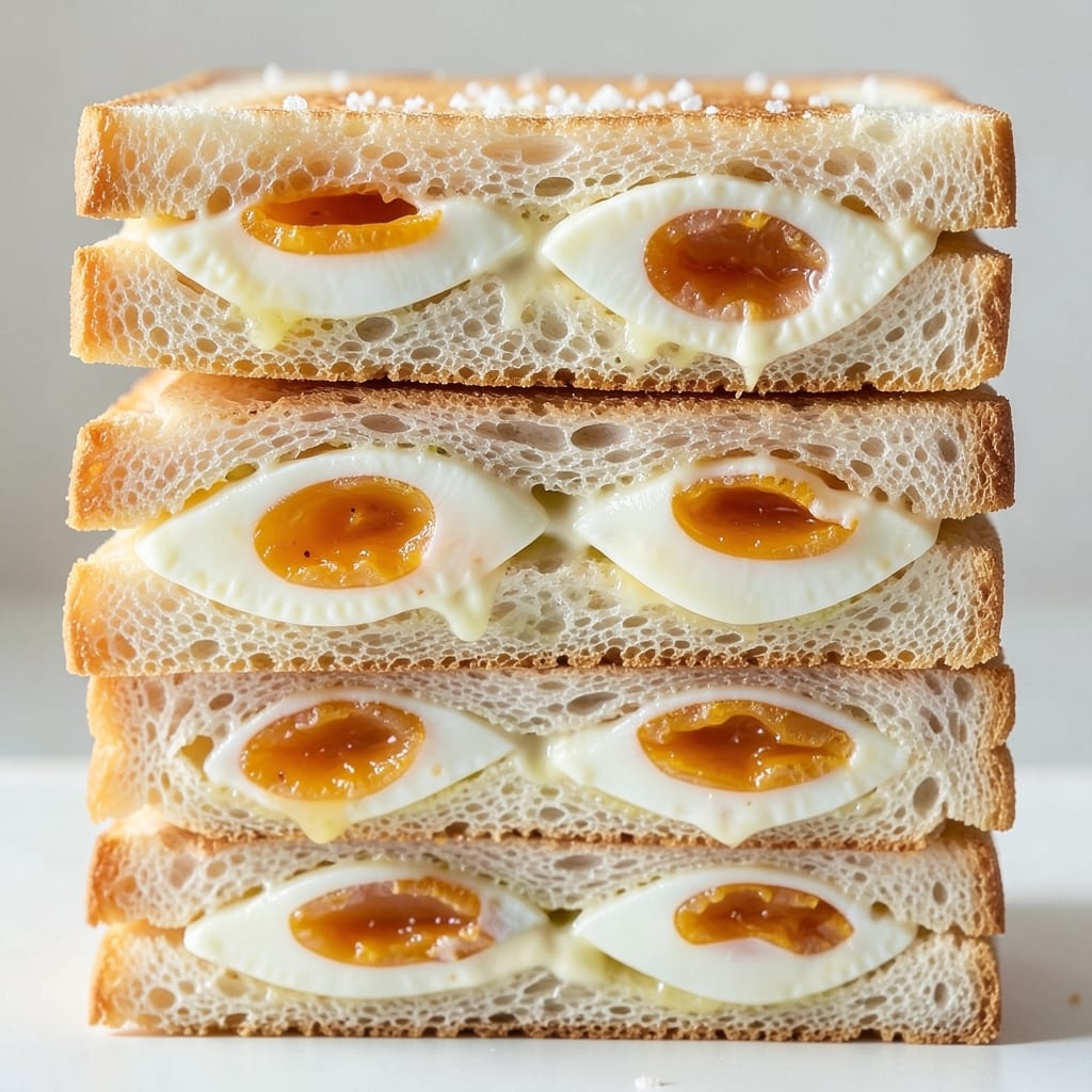 Egg and Salad Cream Sandwich Recipe: Crispy Toasted Layers With Silky Spread Magic