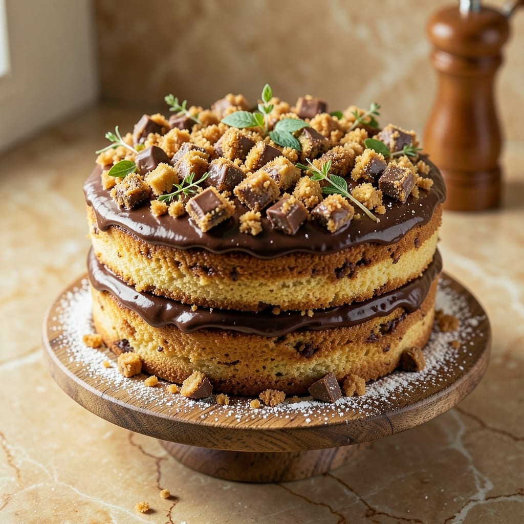 Cadbury Egg Crunch Cake Recipe: Chocolatey Crunch and Creamy Layers