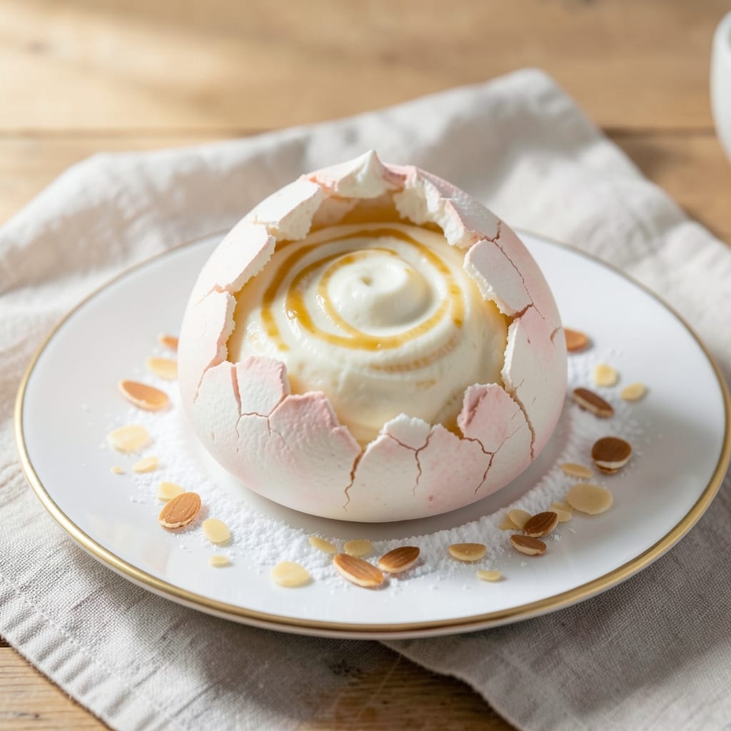 Church Easter Egg Recipe: Velvety Custard Hearts with Hidden Chocolate Surprise
