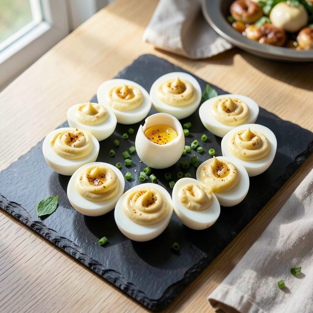 Deviled Eggs Recipe With Vinegar and Mustard: Sharp, Tangy Bite That Stands Out