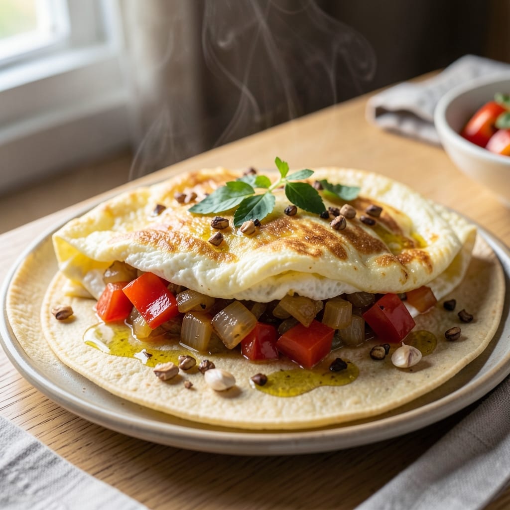Dunkin Veggie Egg White Recipe: Crispy Tortilla Cups With Savory Veggie Filling