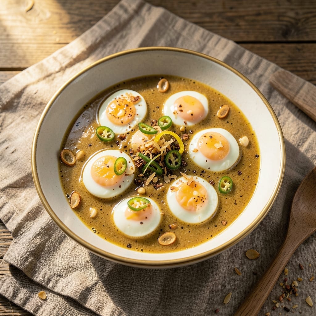 Butter Egg Curry Recipe: Spiced Yolk Rivers in Fragrant Coconut Broth
