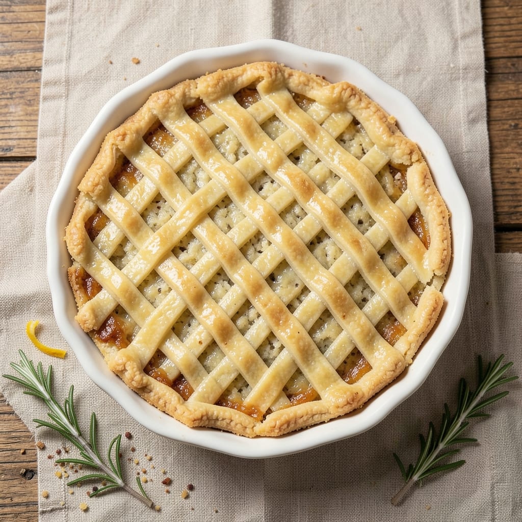 Crisco Egg-and-Vinegar Pie Crust Recipe: Ultra-Flaky Lattice That Stands Up to Filling