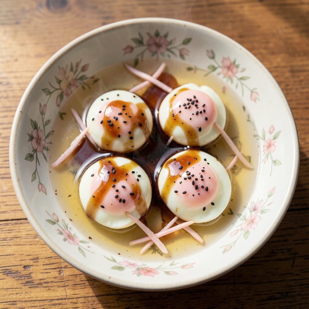 Chinese Herbal Tea Egg Recipe: Wonton-Crusted Bites with Fragrant Ginger Zing