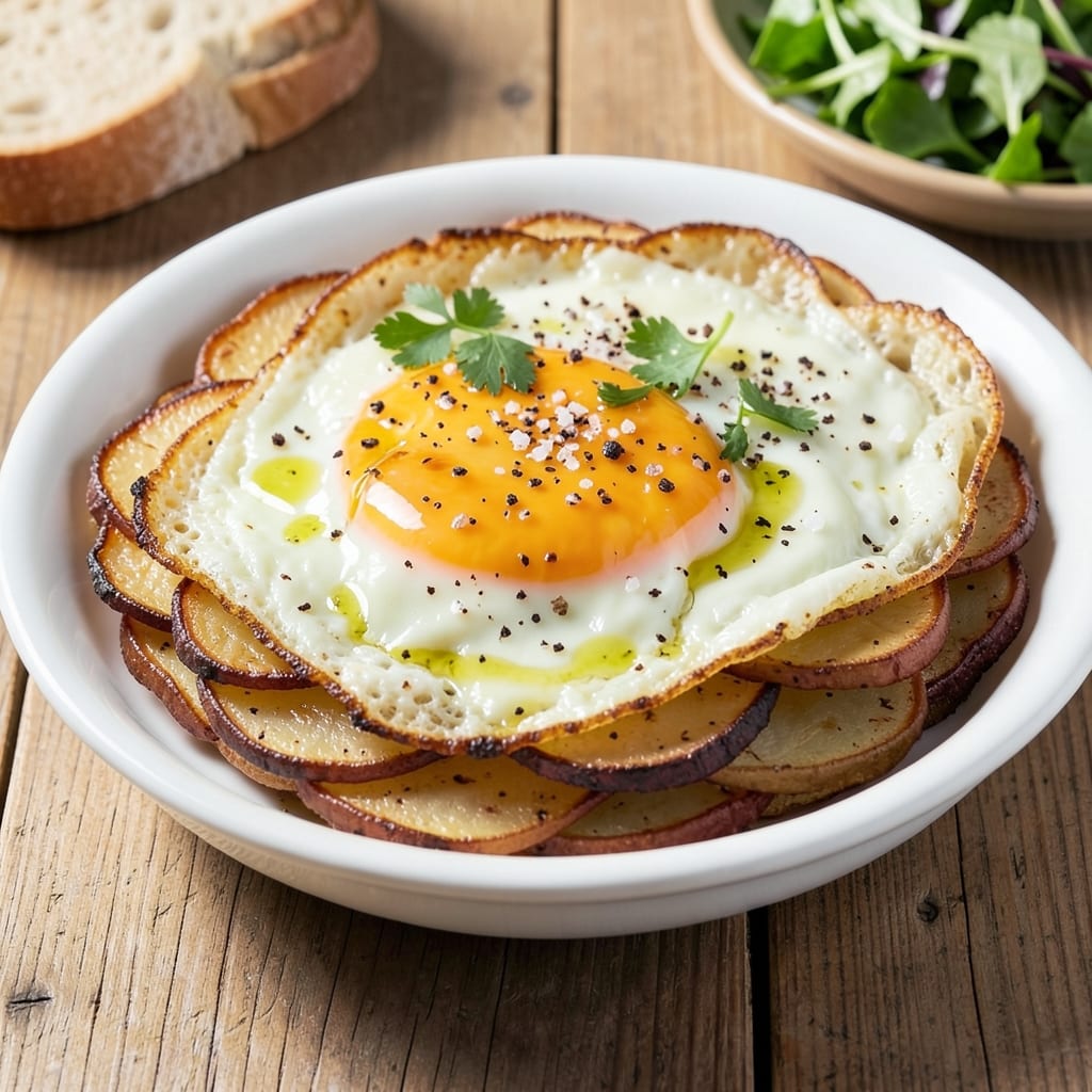 Egg And Potato Tortilla Recipe: Crispy Edges, Fluffy Scramble Hearts