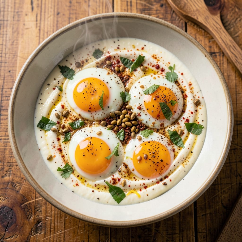 Chatpata Egg Recipe: Spiced Yogurt-Marinated Scramble With Herbed Crunch