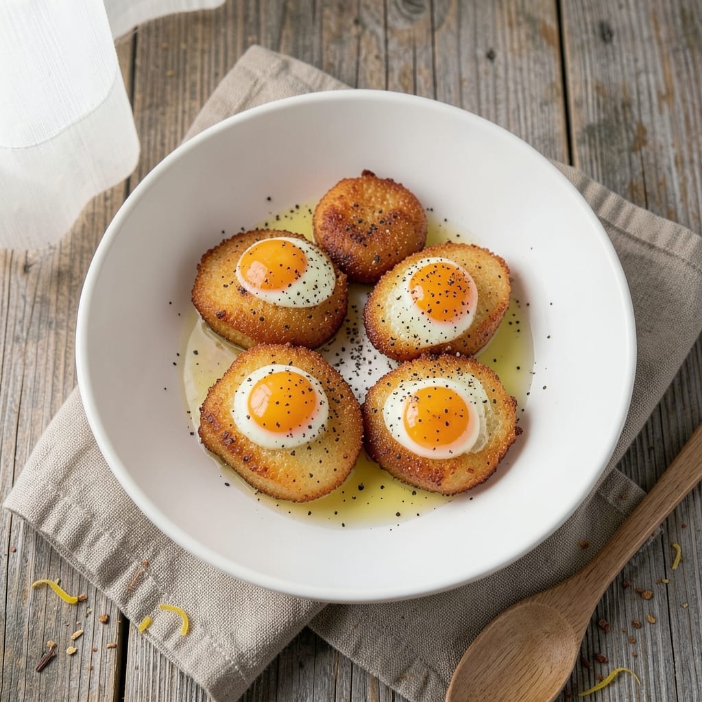 Crispy Egg Recipe: Pan-Fried Perfection With Silky Yolk Centers