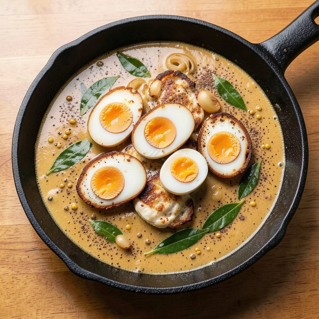 Boiled Egg Fry Curry Recipe: Spiced Yolk Rivers in Savory Gravy